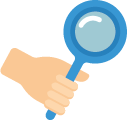 magnify, investigate