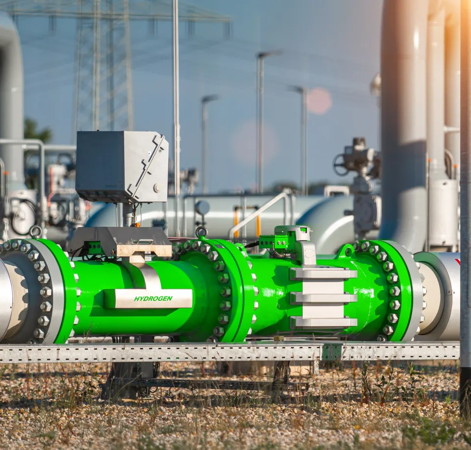 Green Hydrogen renewable energy production pipeline