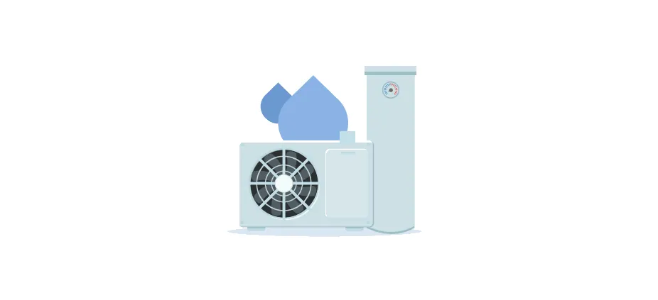 Heat pump hot water heater