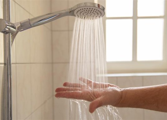 shower and hand test